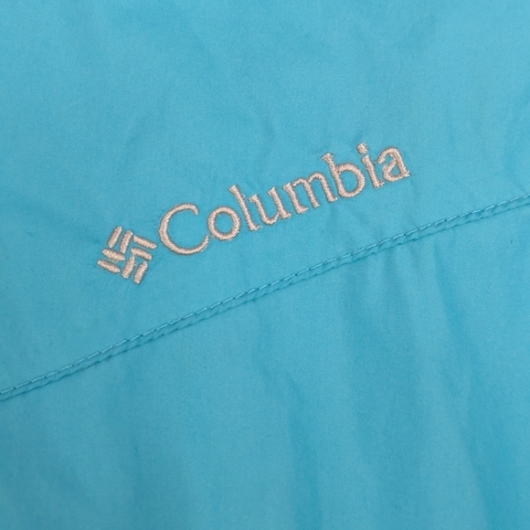Columbia size medium jacket in teal/turquoise - Picture 6 of 8